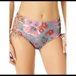 No boundaries high waisted bathing suit bottoms